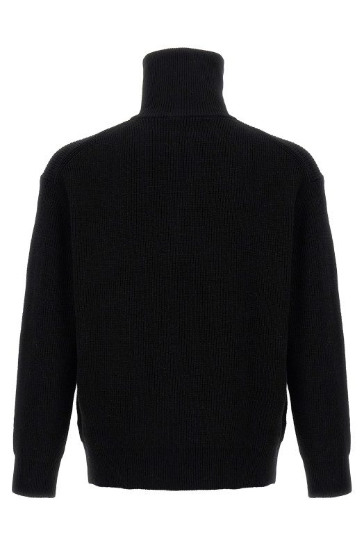 Half zip sweater Black Half zip sweater Black