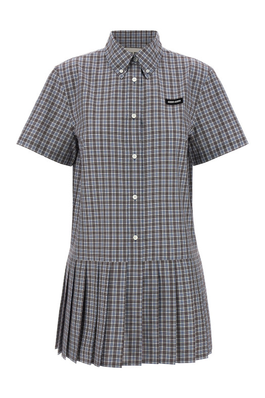 Pleated dress Multicolor