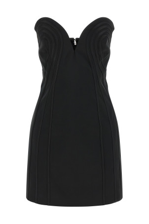 'Satin Mini' dress Black 'Satin Mini' dress Black