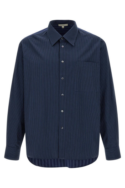 Сорочка «Patchword Striped» Синя SH0370PG1414888 Сорочка «Patchword Striped» Синя SH0370PG1414888