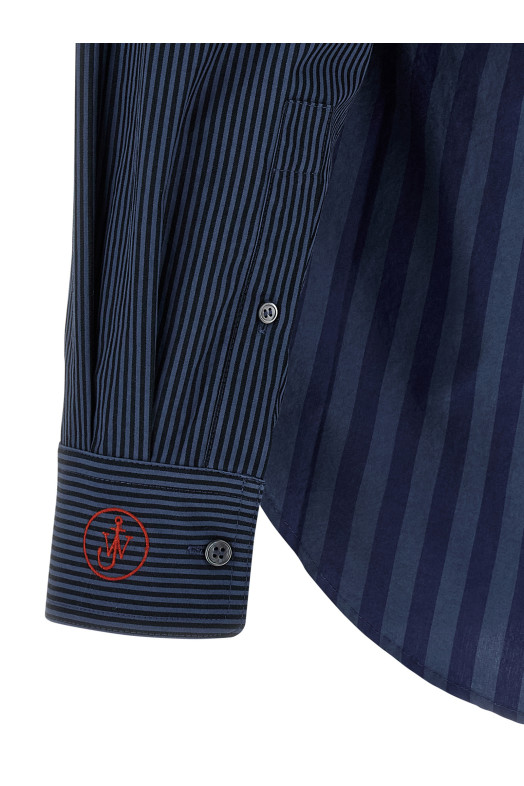 Сорочка «Patchword Striped» Синя SH0370PG1414888 Сорочка «Patchword Striped» Синя SH0370PG1414888