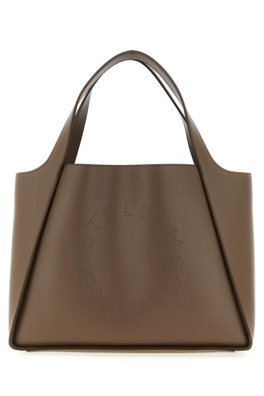 Логотип на сумці для покупок, коричневий STELLA MCCARTNEY 502793WP05631120 Логотип на сумці для покупок, коричневий STELLA MCCARTNEY 502793WP05631120