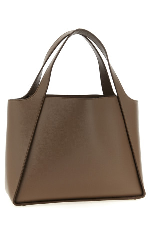 Логотип на сумці для покупок, коричневий STELLA MCCARTNEY 502793WP05631120 Логотип на сумці для покупок, коричневий STELLA MCCARTNEY 502793WP05631120