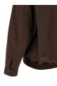 Panama cotton blouson Brown