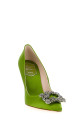 'Flower Strass' pumps Green