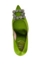 'Flower Strass' pumps Green