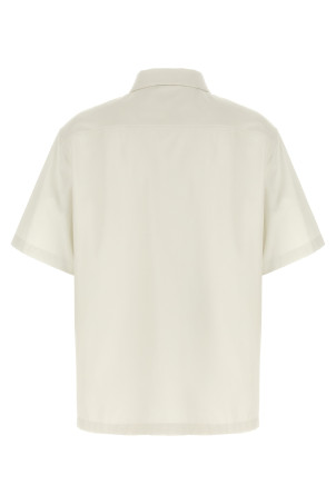 Logo embroidery shirt Beige Logo embroidery shirt Beige