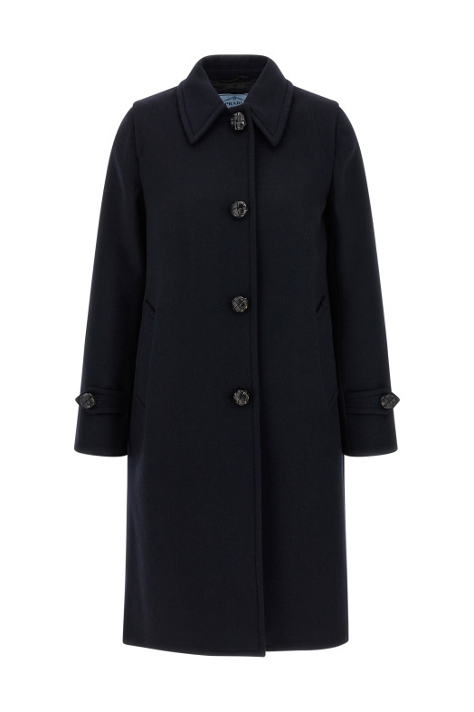 Шерстяное пальто Синий PRADA P655SESOOOC2OF0008 Шерстяное пальто Синий PRADA P655SESOOOC2OF0008