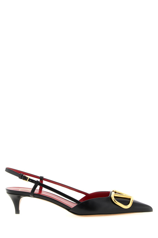 Slingback Valentino Garavani VLogo Signature Black Slingback Valentino Garavani VLogo Signature Black