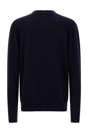 Eco-cashmere cardigan Blue