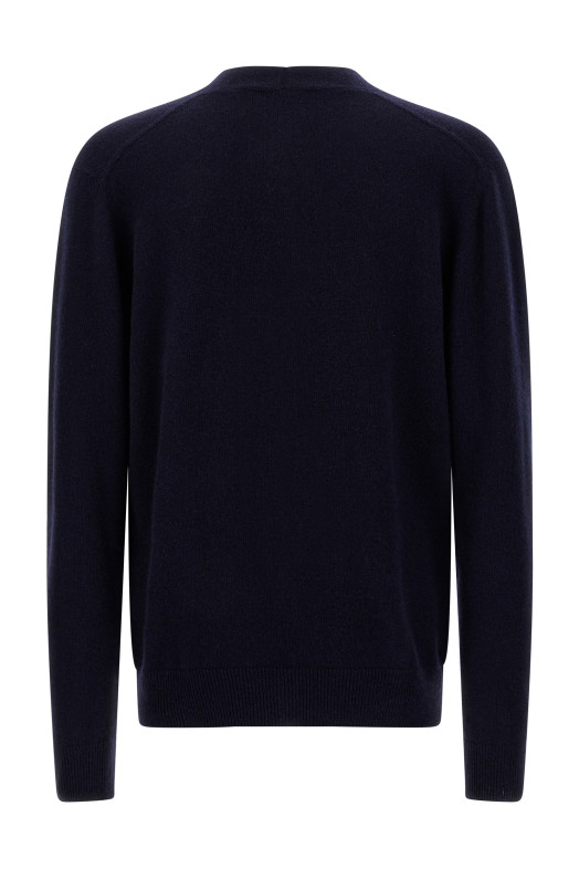 Eco-cashmere cardigan Blue