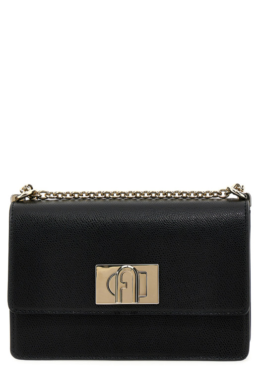 'Furla 1927' мини-сумка через плечо, черная BAFKACOARE000O6000