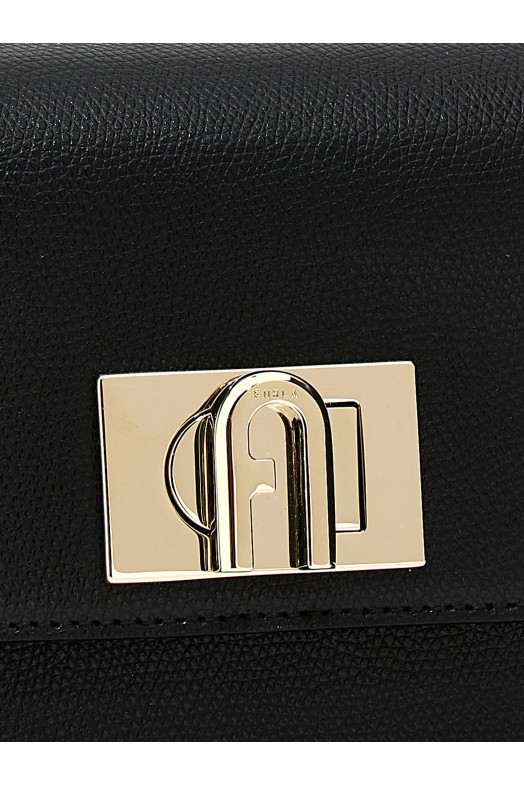 'Furla 1927' мини-сумка через плечо, черная BAFKACOARE000O6000
