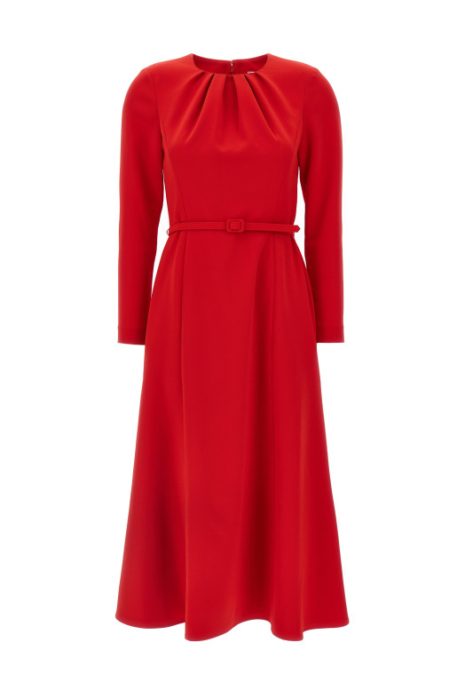 Сукня А-силуету Червона CAROLINA HERRERA P2511N543SFR605 Сукня А-силуету Червона CAROLINA HERRERA P2511N543SFR605