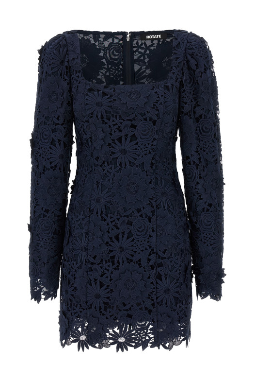 Платье «3D Lace Ls Mini» Синее 11503217251725 Платье «3D Lace Ls Mini» Синее 11503217251725