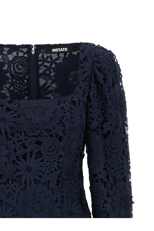 Платье «3D Lace Ls Mini» Синее 11503217251725 Платье «3D Lace Ls Mini» Синее 11503217251725