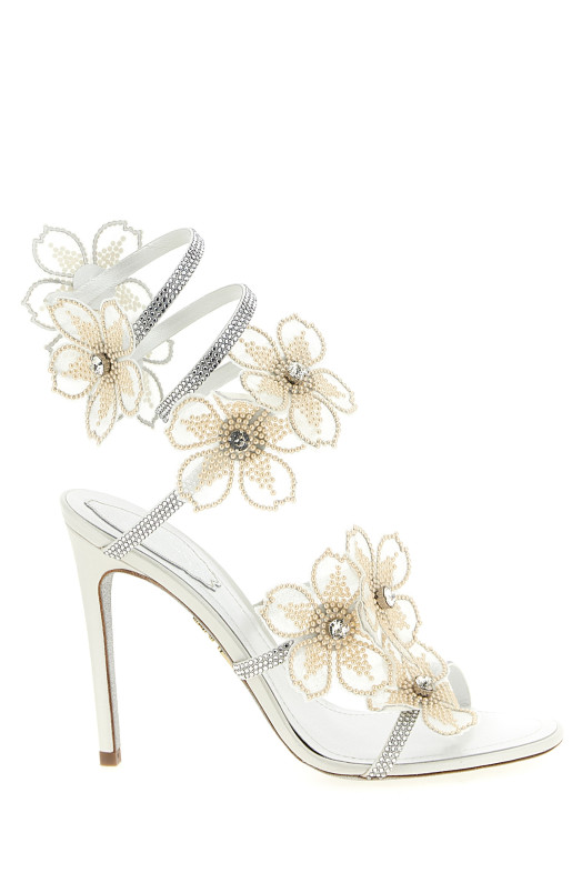 'Peach Flower' sandals White 'Peach Flower' sandals White