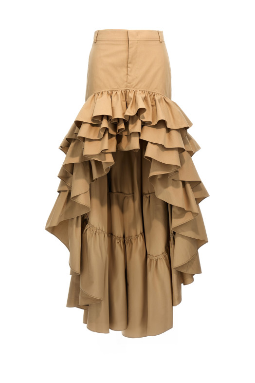 Асиметрична спідниця Бежева MOSCHINO A011805140081 Асиметрична спідниця Бежева MOSCHINO A011805140081