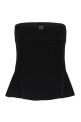 Топ з міланським швом Чорний TWIN SET 252TP341100006 Топ з міланським швом Чорний TWIN SET 252TP341100006