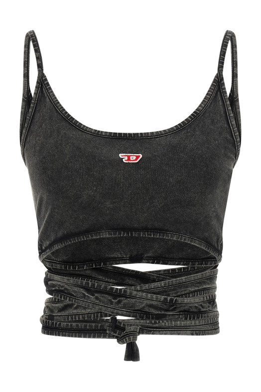 DIESEL 'Leya Tail' топ чорний A195210KIBY02A DIESEL 'Leya Tail' топ чорний A195210KIBY02A