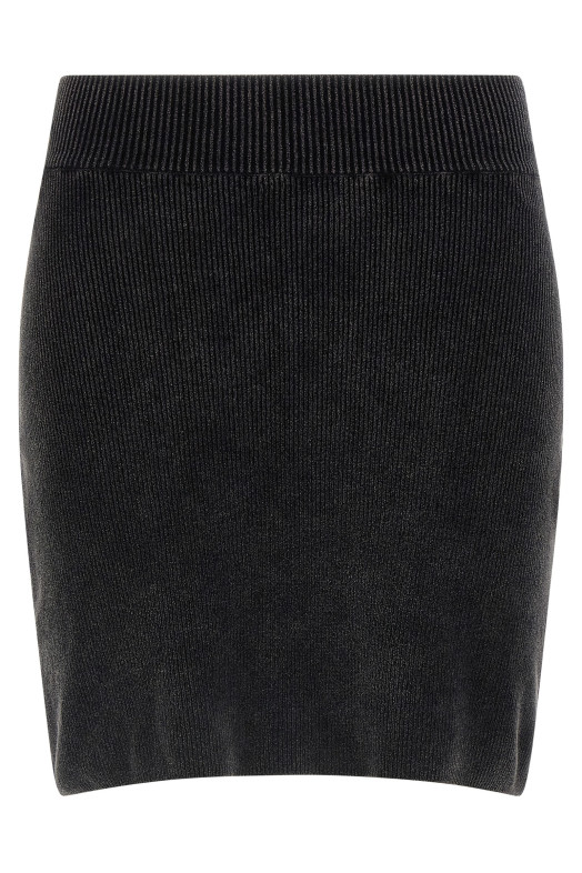 Chenille skirt Black Chenille skirt Black