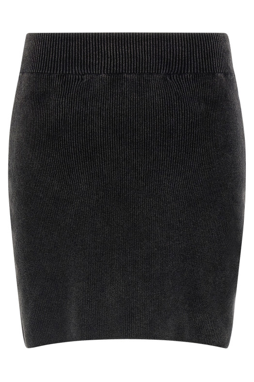 Chenille skirt Black Chenille skirt Black
