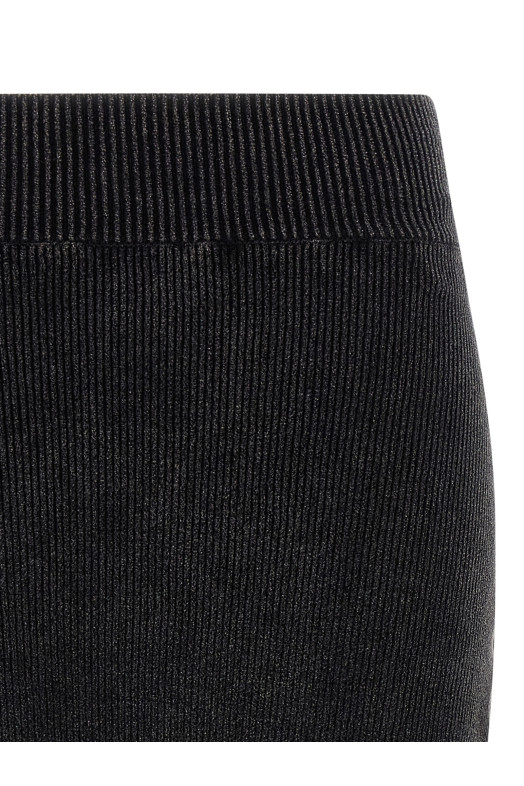 Chenille skirt Black Chenille skirt Black