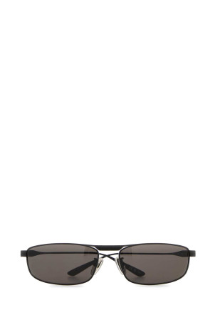 Black metal Tag 3.0 Rectangle sunglasses Black BALENCIAGA (830326T0005)