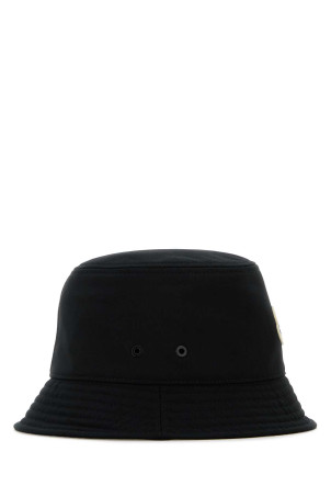 Black canvas bucket hat Black MONCLER (K20933B0003457843) Black canvas bucket hat Black MONCLER (K20933B0003457843)