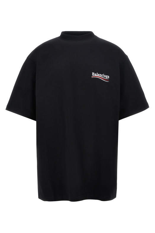 Футболка «Политическая кампания» Черно-серая 641675TKVJ11070 Футболка «Политическая кампания» Черно-серая 641675TKVJ11070