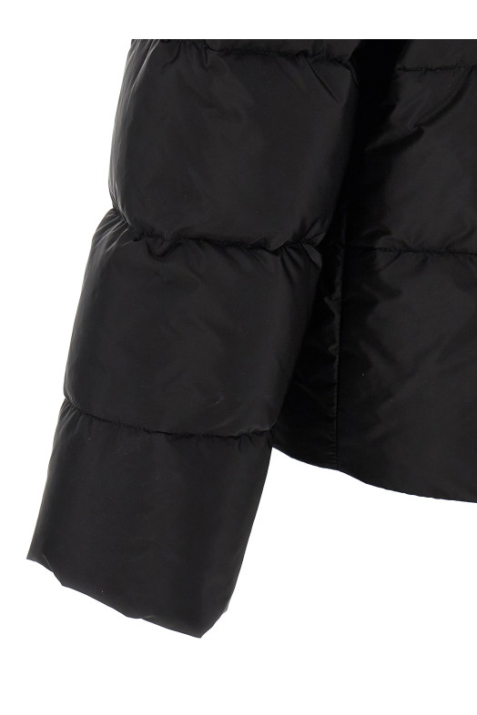 Nylon down jacket Black Nylon down jacket Black