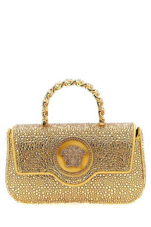 Мини-сумочка «La Medusa» золотая 10134391A064871Y83V Мини-сумочка «La Medusa» золотая 10134391A064871Y83V