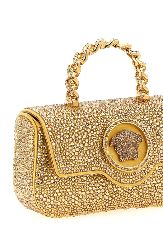 Мини-сумочка «La Medusa» золотая 10134391A064871Y83V Мини-сумочка «La Medusa» золотая 10134391A064871Y83V