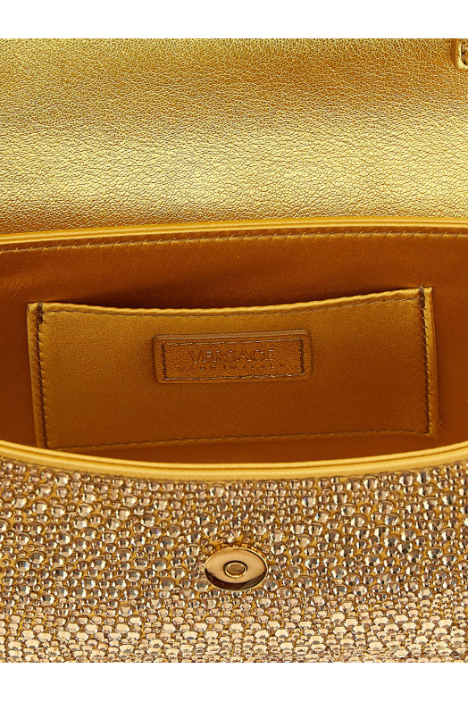 Мини-сумочка «La Medusa» золотая 10134391A064871Y83V Мини-сумочка «La Medusa» золотая 10134391A064871Y83V