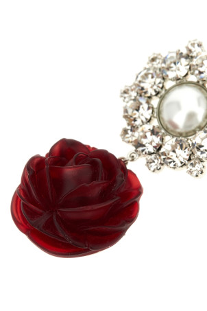 Серьги «10» Разноцветные 710725RED Серьги «10» Разноцветные 710725RED