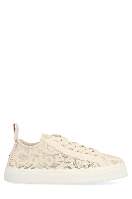 'Lauren' low-top sneakers Beige
