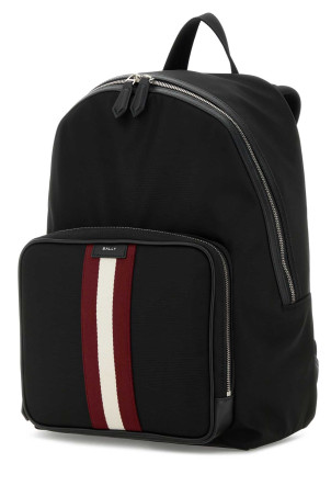 Black canvas backpack BALLY (MAK03UNY286)