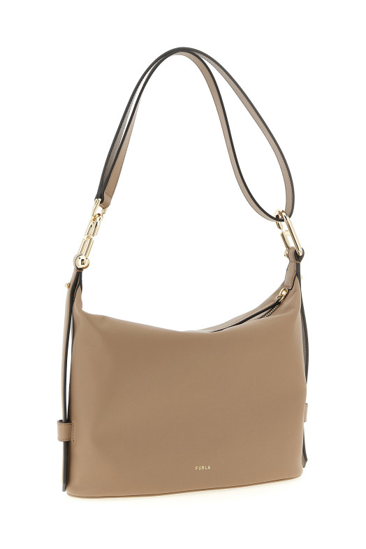 Средняя сумка через плечо «Furla Nuvola» Бежевая WB01656BX20451257S Средняя сумка через плечо «Furla Nuvola» Бежевая WB01656BX20451257S
