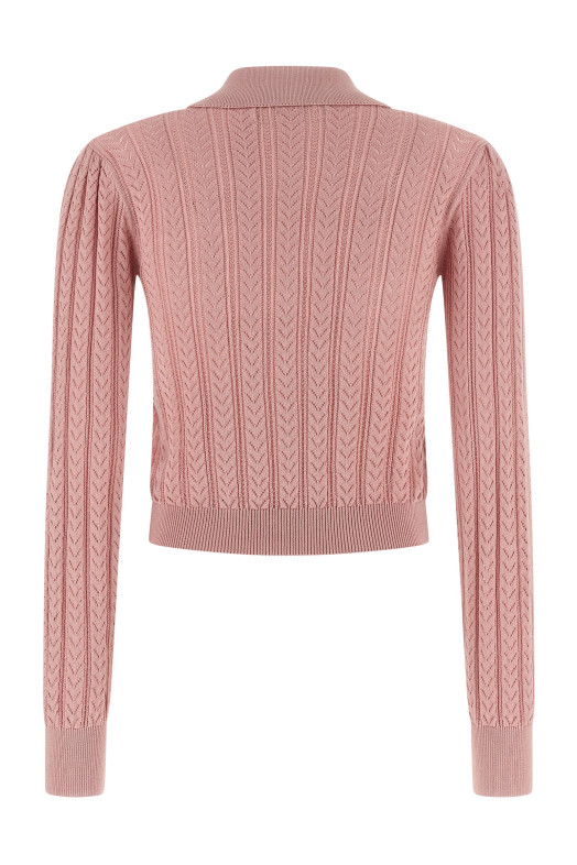 В'язаний кардиган Pink ALESSANDRA RICH FABX4169K46010082 В'язаний кардиган Pink ALESSANDRA RICH FABX4169K46010082