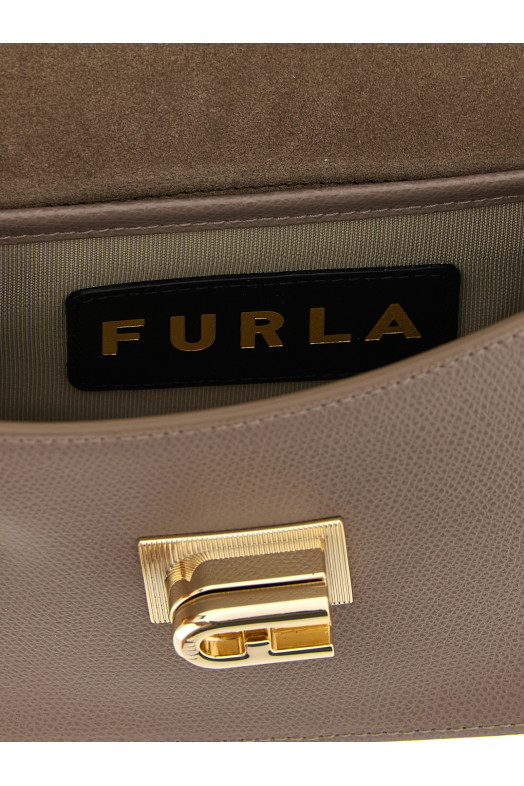 'Furla 1927' мини-сумка через плечо, серая BAFKACOARE0002572S 'Furla 1927' мини-сумка через плечо, серая BAFKACOARE0002572S