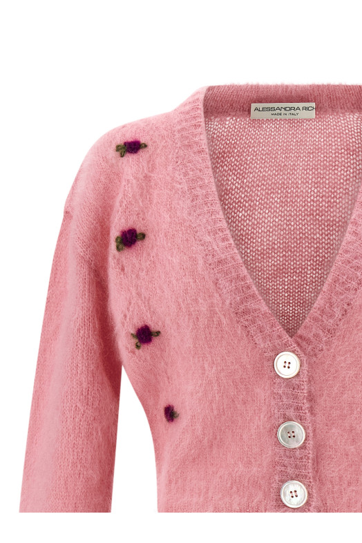 Кардиган «Carded Mohair» Рожевий FABX4183K46039122 Кардиган «Carded Mohair» Рожевий FABX4183K46039122