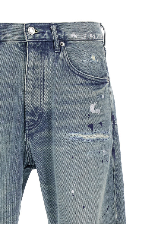 'Patch Repairs Foil' jeans Blue 'Patch Repairs Foil' jeans Blue