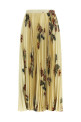 Pleated midi skirt Multicolor