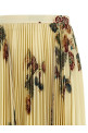 Pleated midi skirt Multicolor