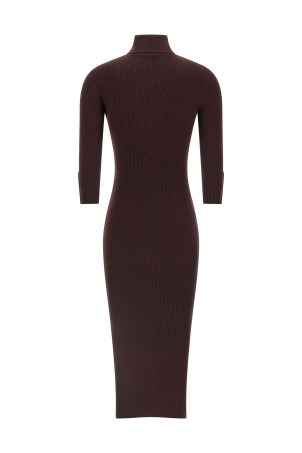 Вязаное платье бордо ELISABETTA FRANCHI AM23B56E2EA4 Вязаное платье бордо ELISABETTA FRANCHI AM23B56E2EA4