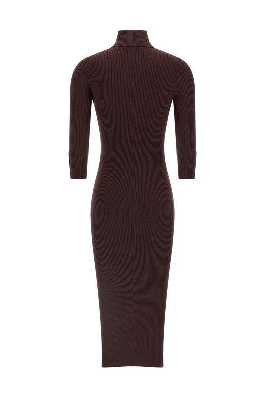 Трикотажне плаття бордо ELISABETTA FRANCHI AM23B56E2EA4 Трикотажне плаття бордо ELISABETTA FRANCHI AM23B56E2EA4