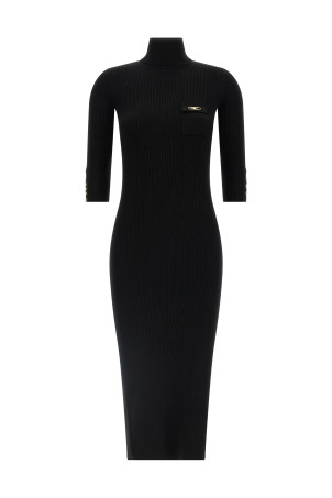 Knitted dress Black Knitted dress Black