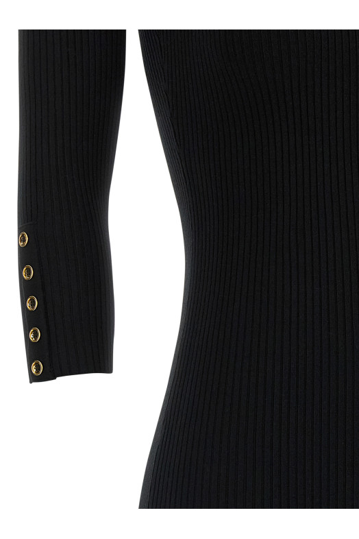 Трикотажне плаття Чорне ELISABETTA FRANCHI AM23B56E2110 Трикотажне плаття Чорне ELISABETTA FRANCHI AM23B56E2110