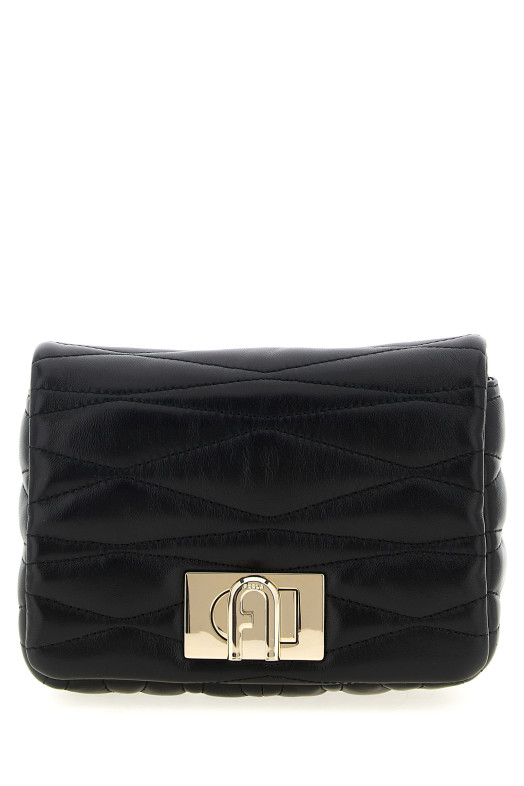 Міні-сумка через плече «Furla 1927» Чорна WE00735BX3221O6000 Міні-сумка через плече «Furla 1927» Чорна WE00735BX3221O6000