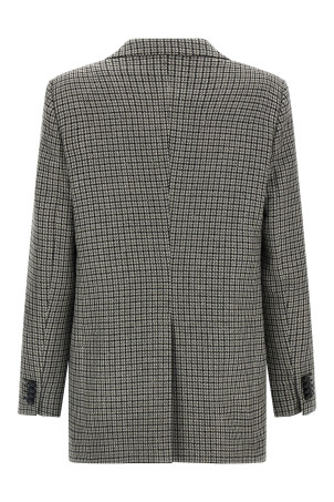 Оверсайз-жакет серого цвета TAGLIATORE JADRIANNE11B340329EG950